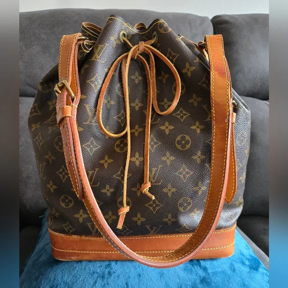 AUTHENTIC Louis Vuitton Monogram Noe GM bucket - Picture 9 of 11